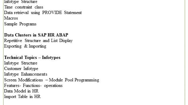 SAP HR ABAP | ABAP HR TRAINING COURSE | SAP IDES TRAINING смотреть онлайн
