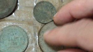 Распаковка посылки 0.1 Обзор медных монет