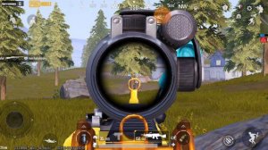 С первым оружием (М249 и узи) топ #2 в pubg mobile solo