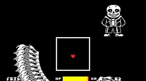 UNDERTALE Hard Mode Sans Fight by FDY (inf hp)
