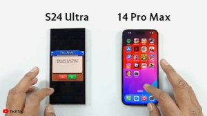 Samsung S24 Ultra vs iPhone 14 Pro Max | SPEED TEST
