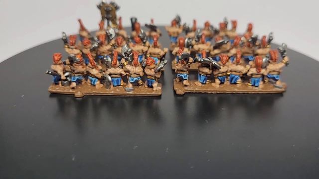 Dwarf Berserkers ,slayers 10mm by Forest Dragon. Warhammer, Warmaster