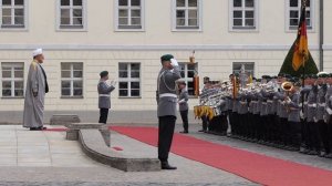 Nationalhymne Oman 15.07.2022 Schloss Bellevue