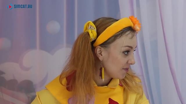 08 Уроки творчества   Птичка из листьев и лепестков