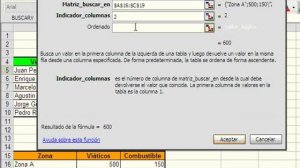 Excel 2003 - Función BuscarV