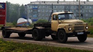 Редкая версия седельного тягача ГАЗ "52-06", каким он был?