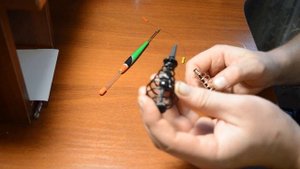 Донная снасть (закидушка) с поплавком/ Bottom tackle (zakidushka) with a float