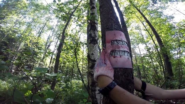 RUTRAIL. Маркировка пешего маршрута Вязники-Кщара. Поход выходного дня. смотреть онлайн