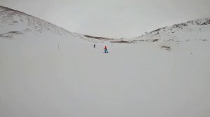 Дорога до Алматы и первый день катаний на лыжах (День 1 Чимбулак)