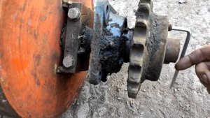 KUBOTA STV 32 делаю каток на фрезу.