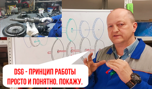 DSG - устройство и принцип работы. Расскажу понятно и покажу. ч.1