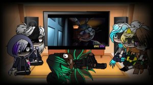 Sans AU react to Darkest desire • FNAF song part 8. (⚠️MY AU⚠️)