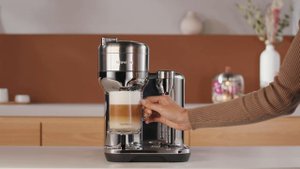 Nespresso Vertuo Creatista - Step by step coffee and milk preparations