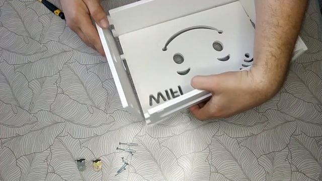 Коробка для Wi-Fi роутера, полка для Wi-Fi роутера инструкция по сборке смотреть онлайн