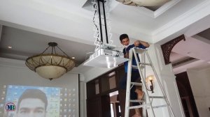 how to install projector NEC NP-PE455WLG