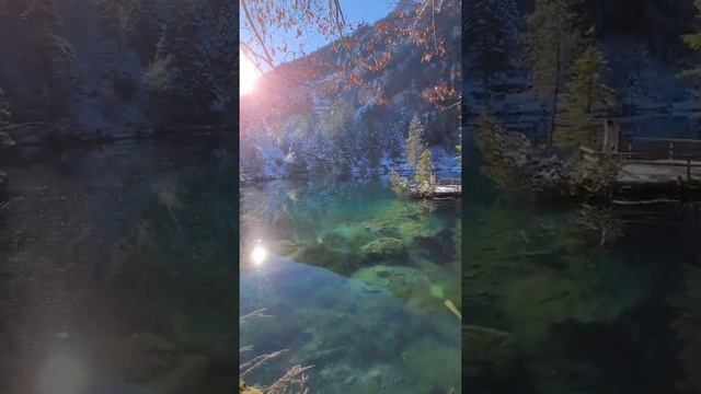 ?Блаузее, Швейцария ??  Blausee, Switzerland