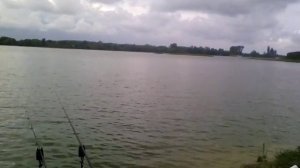 Рыбалка. Ростовановское водохранилище 8 июня 2016 год.