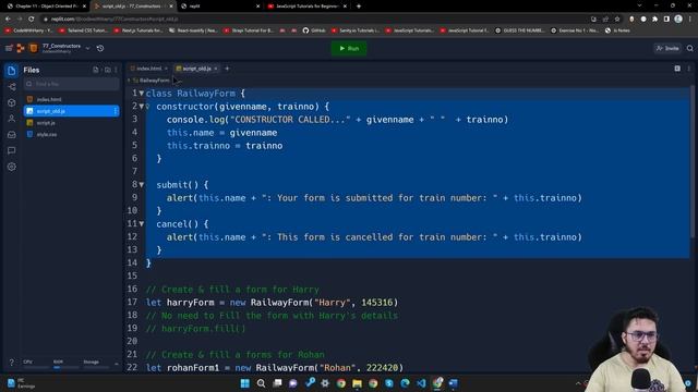 Constructors in JavaScript | JavaScript Tutorial in Hindi #77