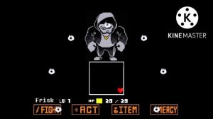 Giga Dust Sans fight (animation)