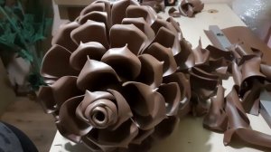 МК Шишка из изолона,часть2!!!