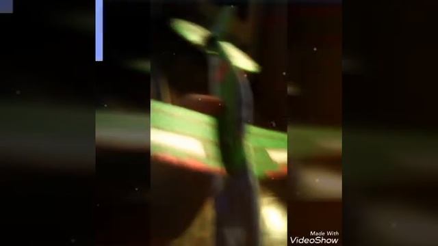 Мой самолёт из кукурузных палочек