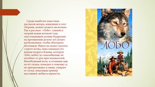 Литературное дефиле "Сетон Томпсон и живой мир природы в его книгах". смотреть онлайн