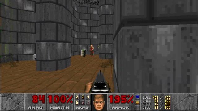 Doom 1 (1993) Remastered - Gameplay Walkthrough Knee Deep in the Dead Level 4,5 & 6 Playthrough смотреть онлайн