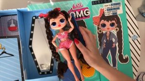 Распаковка и обзор кукла LOL Surprise OMG Busy B.B. Девушка с плакатов или кукла автомеханик