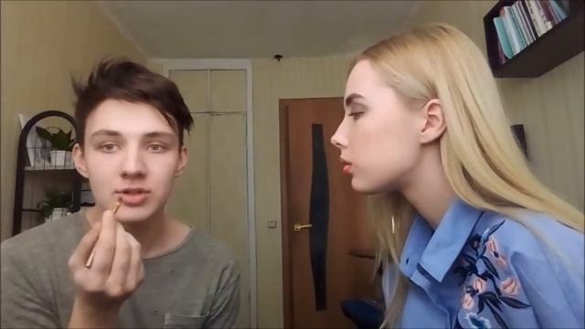 макияж губ для начинающих с палетками помад/ обзор помад/ норм или стрем смотреть онлайн