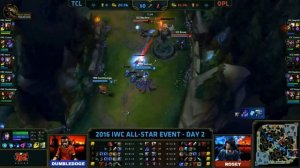 IWC All-Star 2016, День второй: Игра 1 - TCL vs OPL