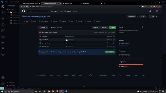 Github Pages | Sitios Estaticos Gratis con gh-pages (y Nodejs) смотреть онлайн