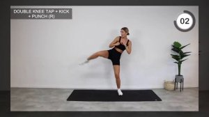 45 MIN Cardio Kickboxing Workout _ Fast Fat Burn _ 500 Calorie Killer _ No Repeat _ No Equipment