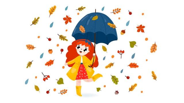 «Осенняя картинка» автор стихов Светлана Сон смотреть онлайн