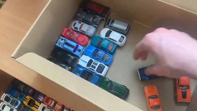 Распаковка HotWheels 7  Обзор моей коллекции HotWheels!!!