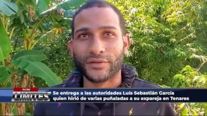 Se entrega a las autoridades Luís Sebastián García quien hirió de varias puñaladas a su expareja