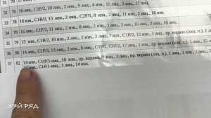 ТАХЕША. 2я Часть. Ряды 28 - 41