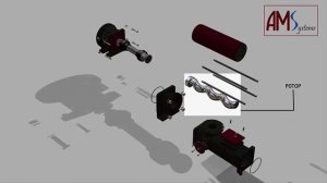 Конструкция винтового насоса AMS PCP30S6