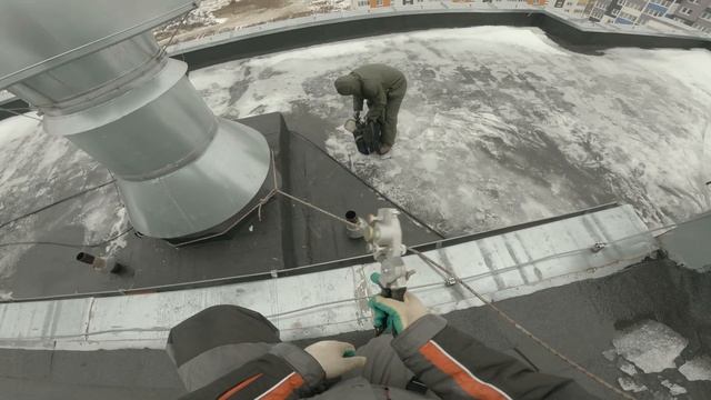 Монтажим тросовую оптику. смотреть онлайн