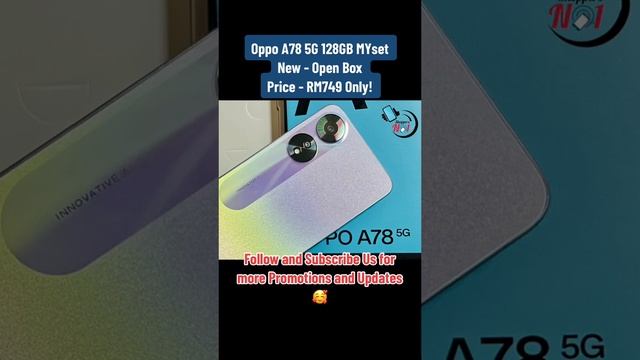 Oppo A78 5G|Oppo A78 5G Malaysia Set #oppo #oppomalaysia #oppoa785g