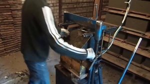 Процесс производства пескоцементных блоков