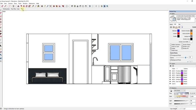 SKETCHUP 2019 FOR LAYOUT - Part 5 - Creating Interior Elevations