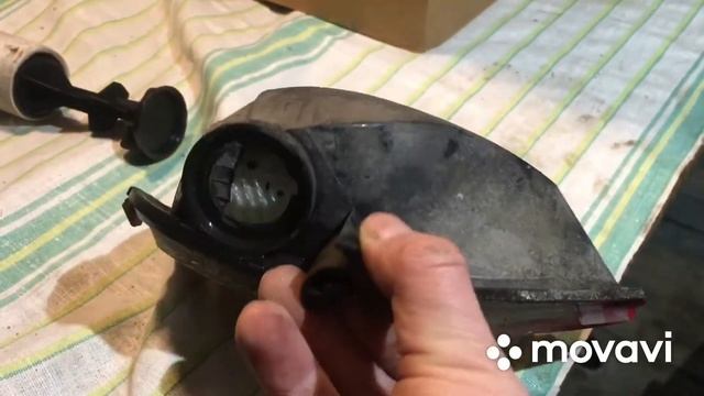 Рено Сценик Замена лампочки «заднего хода» смотреть онлайн