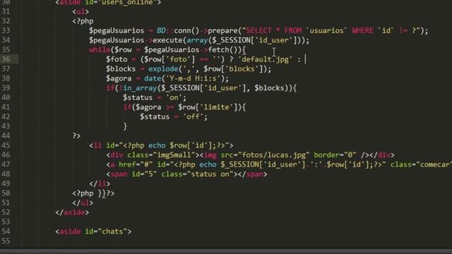Chat estilo face 2.0 - Aula 3 - Logando, enviando mensagens, retornando histórico pt1 смотреть онлайн