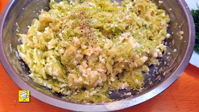 Что приготовить из кабачков! Котлеты из кабачков и брынзы!Вы  точно полюбите кабачки! Всегда вкусно