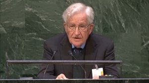 Ноам Чомски (Хомский) на Генеральной Ассамблее 14 октября 2014