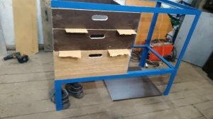 Верстак в гараж своими руками