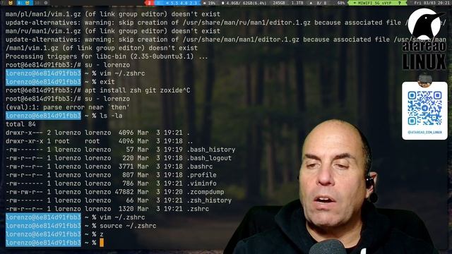 Zoxide el cd inteligente. Integración con Zsh. Comandos Linux. смотреть онлайн