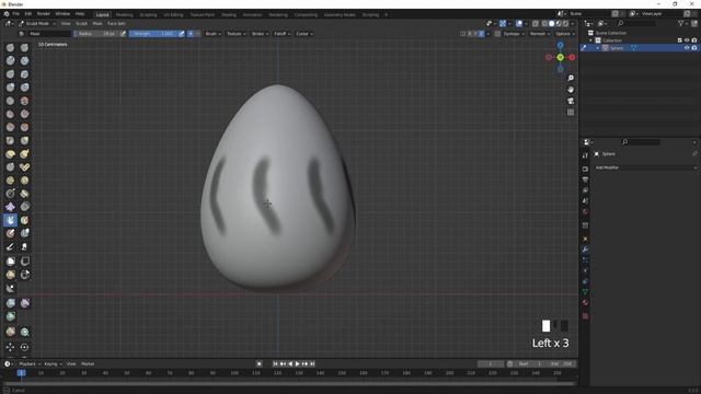 extrude mask as mesh in blender 3.2 | and how to use multiple symmetry смотреть онлайн