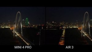 DJI Mini 4 Pro VS DJI AIR 3 | NIGHT MODE | Camera Test