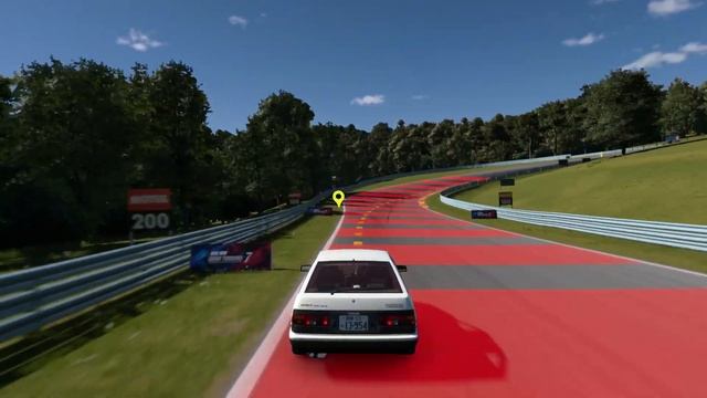 Gran Turismo 7 - Toyota Sprinter Trueno AE86 at Watkins Glen